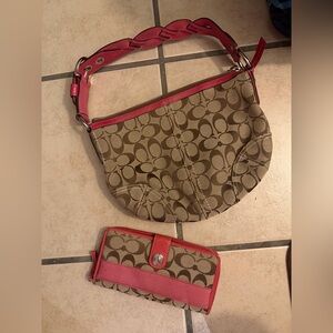 Coach Shoulder Bag and Wallet